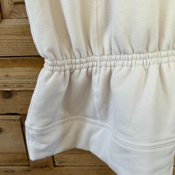 Lululemon Size 8 Peplum‎ Pullover Blush Pale Pink Short Sleeve Sweater Top NWT - Picture 5 of 8